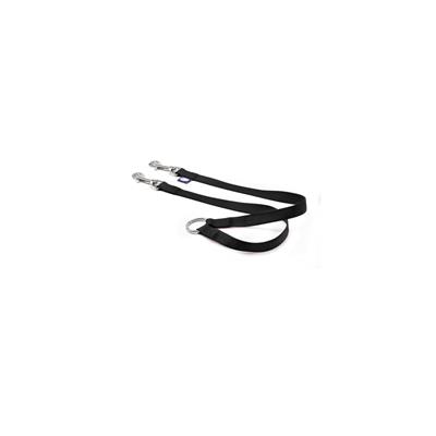 Record Guinzaglio Accoppiacani In Nylon Nero Taglia M - 2X45 Cm
