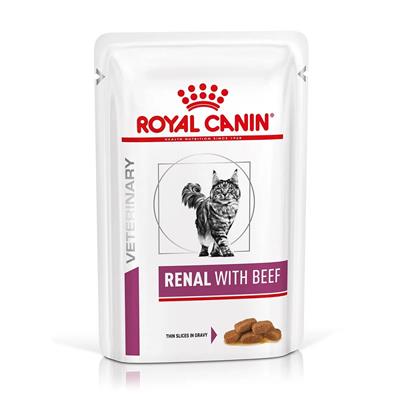 Royal Canin Veterinary Diet Cat Renal Buste Beef 85 g
