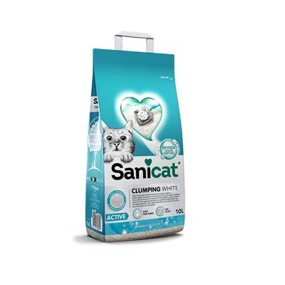 Sanicat Clumping White Active 10 l