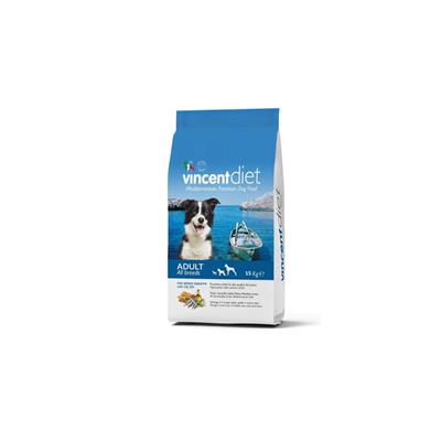 Vincent Diet Dog al Pesce Azzurro 15 kg