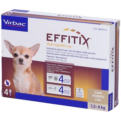 Effitix Cane Toy 1,5 - 4 kg 4 Pipette
