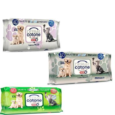 Salviette Pet Dermacotone 40 pz