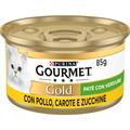 Gourmet Gold Patè con Pollo, Carote e Zucchine 85 g