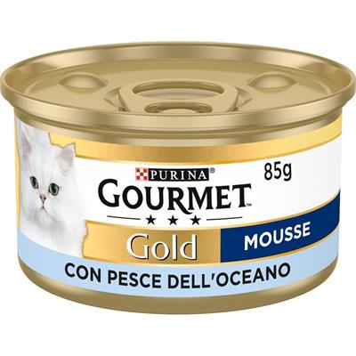 Gourmet Gold Mousse con Pesce dell'Oceano 85 g