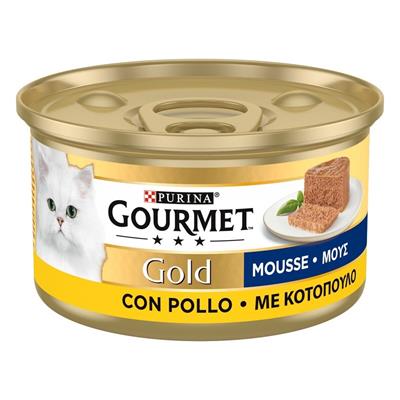 Gourmet Gold Mousse con Pollo 85 g