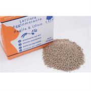 Natur Cats Lettiera Agglomerante Vegetale Paglia e Ulivo 8 l
