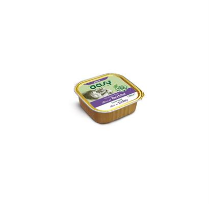 Oasy Umido Gatto Delizioso Patè con Tacchino 100 g