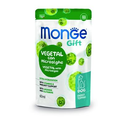 Monge Gift Dog Energy Topping Vegetal con Microalghe 60 ml