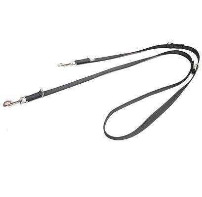Guinzagli Julius Regolabile 2x215-160-125cm Max 50kg Nero