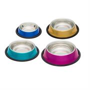 Ciotola Antiscivolo Glow In Acciaio Inox 250 ml