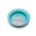Ciotola per Gatti Kitty in Acciaio Inox Smaltato Celeste
