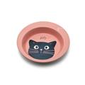 Ciotola per Gatti Kitty in Acciaio Inox Smaltato Rosa
