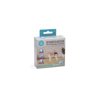 Mutanda Elastica in Tessuto per Cani XS 18-23 cm