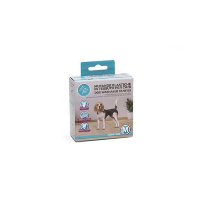 Mutanda Elastica in Tessuto per Cani M 32-39 cm