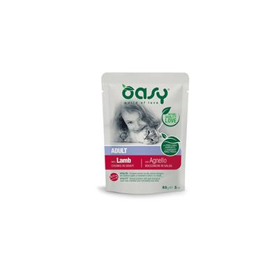 Oasy Gatto Bocconcini in Salsa Adult Agnello 85 g