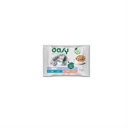 Oasy Gatto Multipack Bocconcini Tonno e Salmone 4 x 85 g