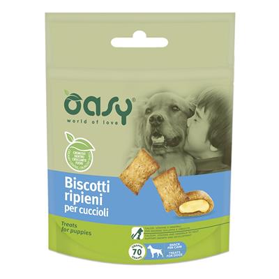 Oasy Biscotti Ripieni Cani Cuccioli 70 g