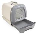 Toilette 80's con Filtro e Paletta 50x40x42h Grigia