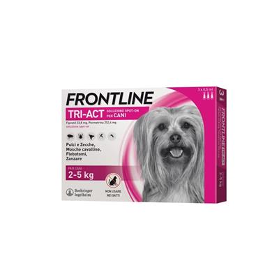 Frontline Tri-Act Cane 2-5 kg 3 Pipette