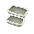 Toilette Beta L Maxi con Cornice 49x40x13h Verde
