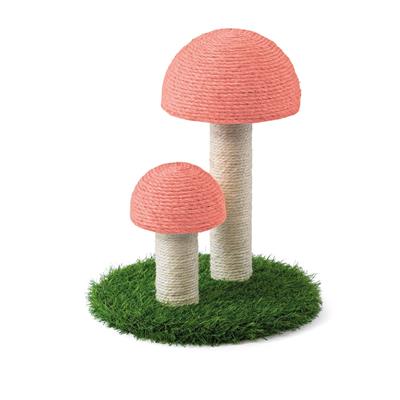 Tiragraffi Fungo 30x30x38h cm Rosa