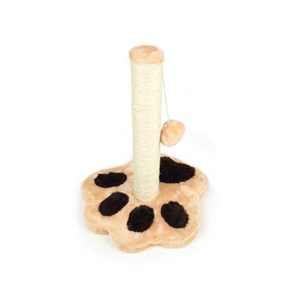 Tiragraffi Zampa Beige e Marrone 30x30x35h cm