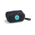 Dispenser Porta Sacchetti Tessuto Teddy Blu