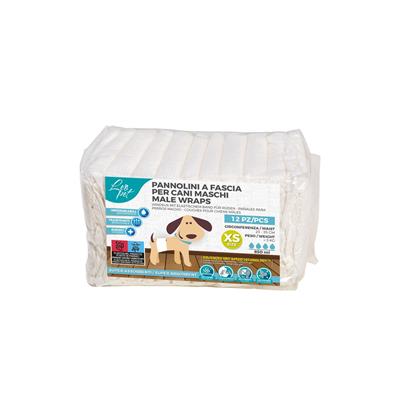 Leo Pet Pannolini a Fascia per Cani Maschi