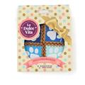 Biscotti a Forma di Zampette 4 Pezzi Blu