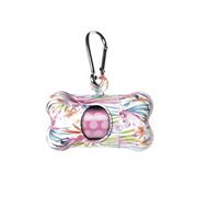 Record Dispencer Con Sacchetti di Ricambio Floral Pop