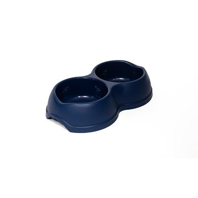 Ciotola Doppia Enjoy 2x250 ml Blu