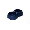 Ciotola Doppia Enjoy 2x250 ml Blu