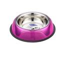Ciotola Antiscivolo in Acciaio Inox Onda 220 ml Rosa