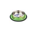 Ciotola Antiscivolo in Acciaio Inox Onda 220 ml Verde