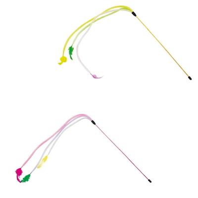 Stuzzigatto con 3 Frange Elastiche e Piume