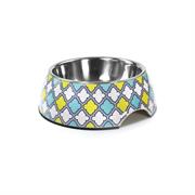 Ciotola Maiolica in Melamina e Inox 350 ml
