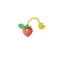 Veggy Toy in Lattice con Corda Fragola 42 cm