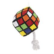 Cubo di Rubik Peluche con Corda 10x10x10h cm