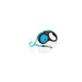 Guinzaglio Flexi New Neon Fascetta S 5 Metri max.15 kg Blu