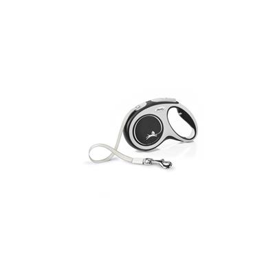 Guinzaglio Flexi New Comfort Fascetta S 5 Metri max.25 kg Nero