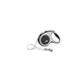 Guinzaglio Flexi New Comfort Fascetta S 5 Metri max.25 kg Nero