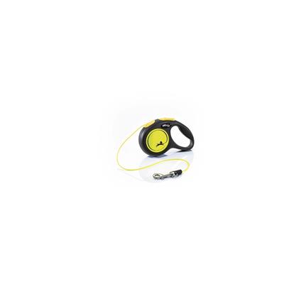 Guinzaglio Flexi New Neon Corda S 5 Metri max.12 kg