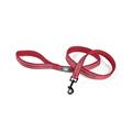 Guinzaglio in Nylon e Mesh S Rosso 120x1,5 cm