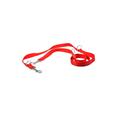 Guinzaglio Nylon Addestramento 2x200 cm Rosso