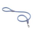 Guinzaglio Strangolo in Corda con Fermo 130xØ1,2 cm Celeste