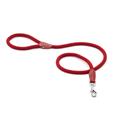 Guinzaglio Strangolo in Corda con Fermo 130xØ1,2 cm Rosso