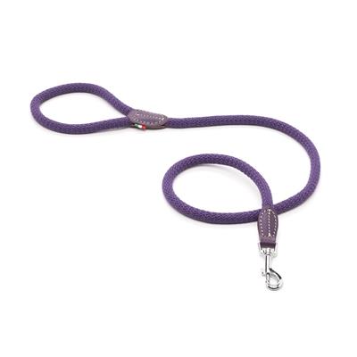 Guinzaglio Strangolo in Corda con Fermo 130xØ1,2 cm Viola