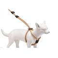 Guinzaglio Pettorina in Corda Beige Taglia L