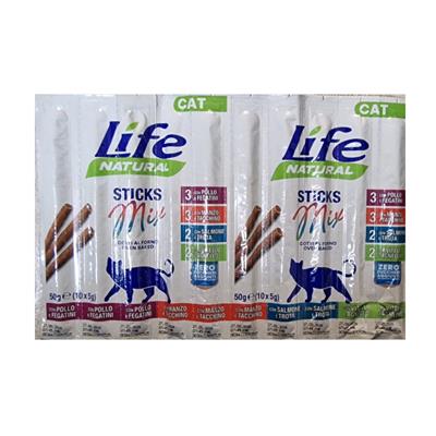 Life Cat Delisnack Sticks Mix 10x5 g