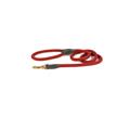 Guinzaglio Olivia in Corda Con Accessori in Ottone Rosso